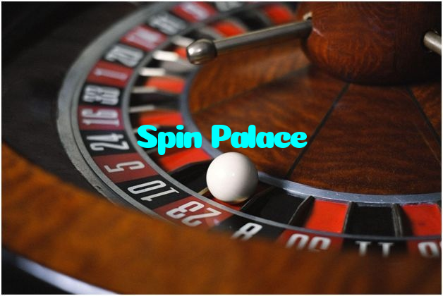 Spin Palace casino presented on mobile device in Pakistan with slots and live games